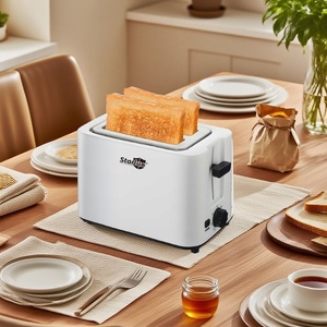 Grille-pain et appareil à sandwichs électrique multifonction Starlux entièrement automatique avec chauffage double face et 7 fonctions - Product Image 1