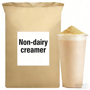 25 kg de crème non laitière pour thé au lait et café, solution économique en provenance de Chine, emballage en sachet, poudre de crème aromatisée YUECHUANXIANG - Product Image 4