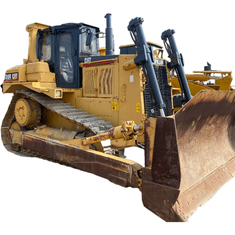 Popular hot selling used machinery CAT D8R D7 D6 D5 bulldozer machine Caterpillar machinery CAT D8R used bulldozers