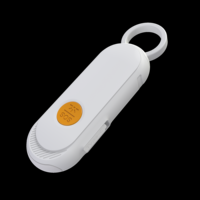 Dispositivo de Rastreo GPS de Plástico Impermeable con Botón SOS, Alarma Bidireccional, Rastreador Deportivo para Niños, Personas Mayores, Damas, iOS y Android