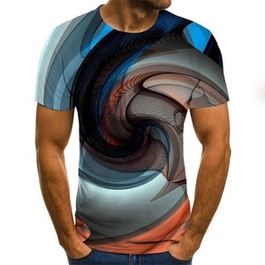 T-Shirt pour hommes, impression 3D, personnalisé, par Sublimation, Fitness, nouveau Design, été, 2022 - Product Image 4