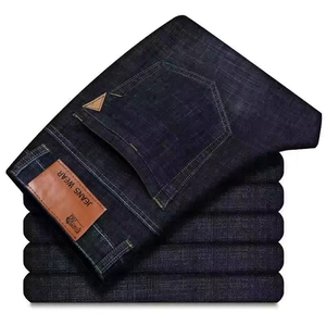 Jeans de Hombre Casuales, Ajustados, Rectos, Elásticos, de Talla Grande, al Por Mayor de Fábrica - Product Image 3