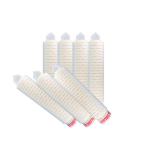 Élément filtrant plié en PTFE à liaison thermique Cartouche pliée en polytétrafluoroéthylène 10.0um pour la filtration du développeur - Product Image 5