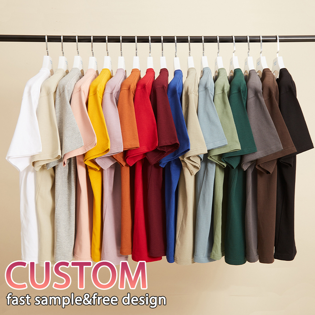 OEM/ODM T-shirts Wholesale Unisex Custom T-shirt Logo Print Men's T-shirts Brand Hot Selling