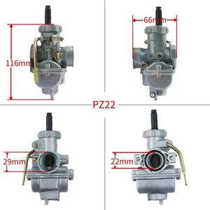 22mm 50-125cc 1998-2003 PZ22 Kei Hin el tel pulpulpulsar100 CT100 Hon Da CRF70 XR70 CRF70F XR70R motosiklet karbüratör - Product Image 2