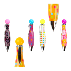 ปากกาลูกลื่นพลาสติก ABS รูปทรงโบว์ลิ่งน่ารัก สำหรับขายส่ง ปรับแต่งโลโก้ได้ เหมาะสำหรับของขวัญโรงเรียนและเด็ก - Product Image 2