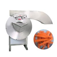 Commerciële Elektrische Zoete Aardappel Snijmachine/Verse Chips Making Machine