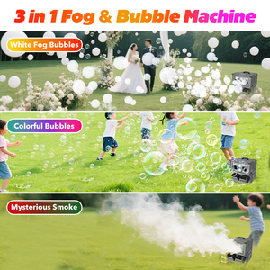 <span class=keywords><strong>4</strong></span> Kopf Regenschutz 1500W <span class=keywords><strong>DMX</strong></span> Fernbedienung <span class=keywords><strong>LED</strong></span> <span class=keywords><strong>RGB</strong></span> Nebel blasen maschine für Indoor Outdoor Stage DJ Bar Party Show Event - Product Image 3