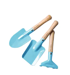 Excellent Performance Simplicity Mini Kids Garden Hand Kit Tool Hand Tool Set With Various Shovel Hoe