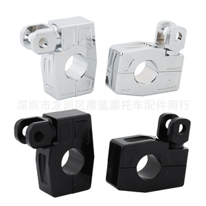 Soporte de montaje para reposapiés de motocicleta Moshark, protección de seguridad de 25, 32 y 38mm para Harley Davidson - Product Image 3