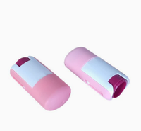 Stick cosmétique vide rotatif de 6g, stick déodorant rotatif, stick de crème solaire, emballage plastique