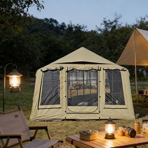 Tente gonflable familiale OEM facile à installer, tente extérieure en toile Oxford, résistante au vent pour le glamping familial - Product Image 3
