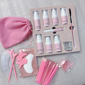 Kit <span class=keywords><strong>permanent</strong></span> de lifting des sourcils semi-<span class=keywords><strong>permanent</strong></span> 4 en 1 avec lifting des cils Kit de coloration des sourcils - Product Image 1