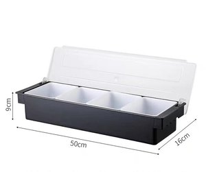 Boîte de rangement pour collations en plastique écologique, grande capacité, portable, pour noix, biscuits, bonbons, camping, maison, cuisine - Product Image 2