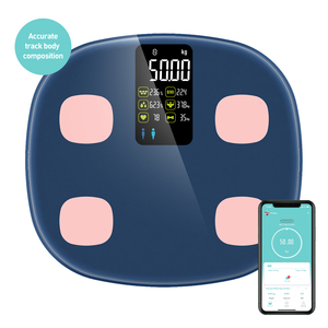 दिल दर स्मार्ट वजन पैमाने पर उच्च गुणवत्ता एप्लिकेशन डिजिटल स्वास्थ्य वजन स्मार्ट शरीर में वसा पैमाने - Product Image 1