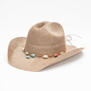 Sombrero de <span class=keywords><strong>Jazz</strong></span> Bohemio Unisex con Lentejuelas, Nuevo Sombrero Fedora para Vacaciones en la Playa, Sombrero Vaquero Occidental, Accesorio de Moda para Hombres y Mujeres - Product Image 1