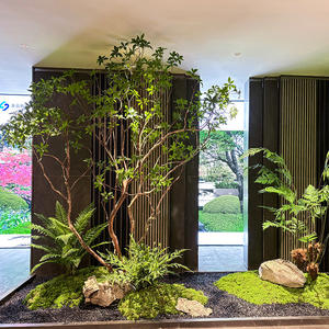 Fleur artificielle en soie de haute qualité, type <span class=keywords><strong>Pieris</strong></span> <span class=keywords><strong>Japonica</strong></span> (banian), écologique, résistante aux UV, pour aménagement paysager intérieur/extérieur et fenêtres - Product Image 3