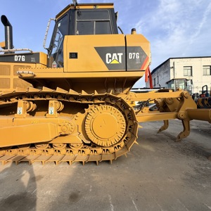 รถดันดินมือสอง Caterpillar D7G พร้อมใช้งาน รถบูลโดเซอร์มือสอง CAT D5K D6R D7G สำหรับงานก่อสร้างถนนในชนบท - Product Image 6