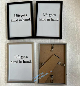 Khung Ảnh Nhựa Ngộ Nghĩnh Giá Rẻ 13X18 6X8 A5 A4 A3 A2 21X29.7Cm 21X30 60X90 70X100 Khung Ảnh Nhựa PVC Khung Áp Phích Nhựa - Product Image 2