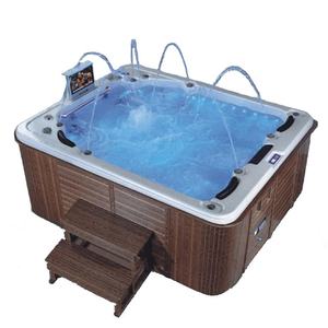 <span class=keywords><strong>Vasca</strong></span> Idromassaggio Esterna Grande con 6-10 Posti, Jacuzzi con Cascata e TV - Product Image 6