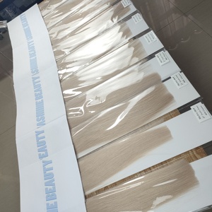 จัสมินบิวตี้ ผมแท้ 100% ต่อผมแบบเครื่องจักร ดับเบิ้ลเวฟท์ ผมลอนธรรมชาติ นุ่มสลวย ผลิตในจีน - Product Image 5