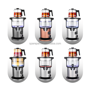 Bollitore per Tè <span class=keywords><strong>Turco</strong></span> 4.5+1.1L, Macchina Multifunzione per Riscaldamento Acqua con Controllo Digitale, Samovar Russo in Vetro per Preparare il Tè - Product Image 6