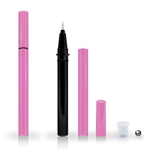 Custom Logo Vegan Matte Black <b>Waterproof</b> and Sweat-Resistant Eyeliner Gel Pencil High Pigment Liquid Eyeliner <b>Pen</b> - Product Image 1