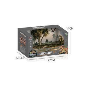 Jouet dinosaure tyrannosaure rex télécommandé, 2.4G, son et lumière électriques, 31cm, jeu intérieur et extérieur pour enfants de 5 à 7 ans - Product Image 3