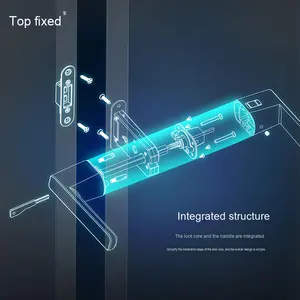 इतालवी पारिस्थितिक दरवाजा हैंडल मूक चुंबकीय लॉक टॉप ठोस लकड़ी आधुनिक डिजाइन अपार्टमेंट के लिए इनडोर बेडरूम सार्वभौमिक डिजाइन - Product Image 3