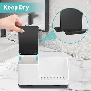 Modern Plastic Bathroom Vanity Sink Organizer and Storage for <b>Shoes</b> with Multifunction Design - Product Image 3