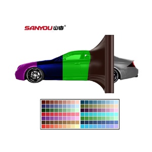 Couleur PPF 7.5mil haut de gamme Premium TPU changeant PPF auto-cicatrisant anti-rayures Hyper mat <span class=keywords><strong>noir</strong></span> pour voiture - Product Image 1