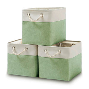 2024 Pliable Vêtements Organisateur Tissu Armoire Tiroir Pliable Organisateur Vêtements Pantalon Jeans Jouets Poignée Boîte De Rangement - Product Image 5