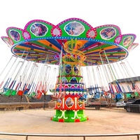 Équipement de parc d'attractions extérieur à prix d'usine, manèges Chaise Volante pour fête foraine à vendre