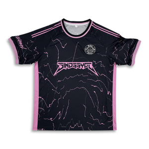 Camiseta de fútbol transpirable personalizada con diseño de logotipo de sublimación, camiseta de fútbol de moda callejera - Product Image 2