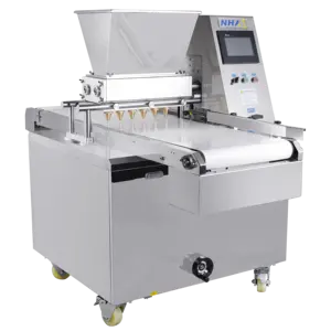 Cake Cookies Dubbel Gebruik Productielijn Cookie Making Machine Cake Depositor Kan Met Verpakkingsmachine