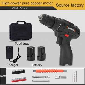 <span class=keywords><strong>Trapano</strong></span> a Pistola <span class=keywords><strong>Ricaricabile</strong></span> a Doppia Velocità con <span class=keywords><strong>Batteria</strong></span> al Litio da 12V, Cacciavite Elettrico Multifunzione <span class=keywords><strong>per</strong></span> Uso Domestico da 21V, <span class=keywords><strong>Trapano</strong></span> a Mano - Product Image 6
