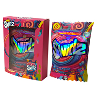 Sachets Mylar personnalisés imprimés en héliogravure, formes irrégulières, pour produits comestibles, anti-odeur, avec fermeture éclair, 3,5g 7g, découpés sur mesure pour fleurs séchées
