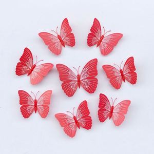 6/8/10/12CM Colorful Realistic Butterfly Home Party Decoration Removable Butterflies 3D Wall Art <b>Decal</b> Decorative Stickers - Product Image 5