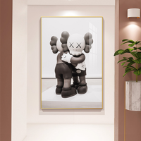 En gros personnalisé dessin animé Graffiti ours affiches Pop mur Art photos pour impression sur peinture murale pour salon décor à la maison