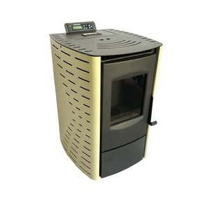 Suministro directo de fábrica china pequeña estufa de chimenea de pellets de madera blanca Heying personalizada - Product Image 2