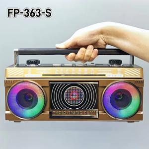 Nouveau lecteur <span class=keywords><strong>de</strong></span> cassettes rétro nostalgique FP363-S, lecteur <span class=keywords><strong>de</strong></span> cassettes vintage, radio rétro, haut-parleur bleu, lecteur <span class=keywords><strong>de</strong></span> cassettes - Product Image 6