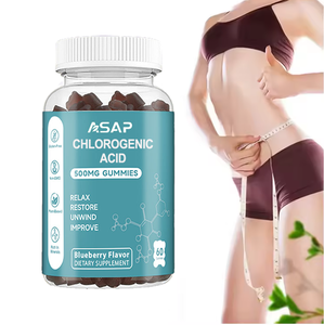 Ácido clorogénico gomoso suplemento Delgado 50% Extracto de grano de café verde gomitas de ácido clorogénico - Product Image 2