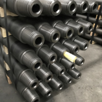 Geotec Wuxi CROWN буровая труба 2 7/8 5 1/2 дюймов 6 м 3 1/2 дюймов fh буровая труба HDD машина сверлильный стержень двойная лошадь