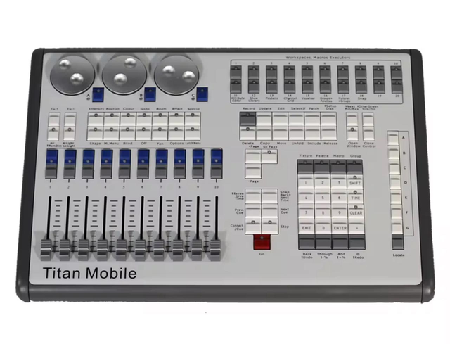 Portable Titan Mobile DMX  Lighting Console Stage Controller Mobile Dimmer