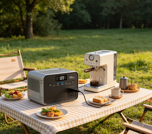 300W Portable Power Station 288Wh LiFePO4 <strong>Battery</strong> Support OEM Custom Logo Solar Generator for Outdoor Backup Power Mobile OEM - Product Image 1