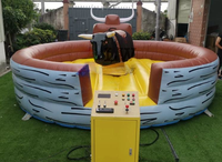 Taureau Ride Machine gonflable mécanique taureau mécanique Rodeo Rudolph renne à vendre