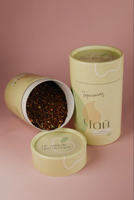Tube en papier kraft biodégradable écologique, boîte cylindrique personnalisée de qualité alimentaire pour l'emballage de grains de café et de thé