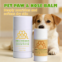 Baume pour pattes de chien ZeBounty, écologique, pour le soin des pattes, du nez et de la peau - Apaise les coupures, les griffures et les plaies, non parfumé, soin des griffes pour animaux de compagnie