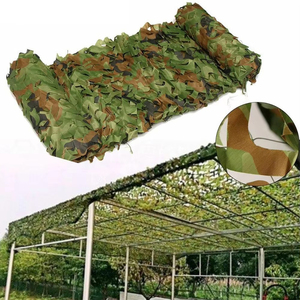 Múltiples Tamaños Disponibles: 4x5m, 4x6m, 2x3m. Tela Oxford <span class=keywords><strong>de</strong></span> <span class=keywords><strong>Camuflaje</strong></span> Selva, Refugio <span class=keywords><strong>de</strong></span> Doble Capa con Red para Tiro. - Product Image 2
