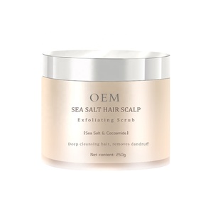 Champú Anticaspa para el Cuidado del Cuero Cabelludo <span class=keywords><strong>de</strong></span> Marca Privada, Exfoliante y Desintoxicante con <span class=keywords><strong>Sal</strong></span> Marina para Cuero Cabelludo Seco - Product Image 2